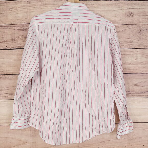 BROOKS BROTHERS PETITE CLASSIC FIT NON-IRON BUTTON UP DRESS SHIRT WOMENS 10P - Picture 4 of 6